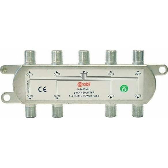 CORAB  sygnału splitter 5-2400Mhz 8 wyjść