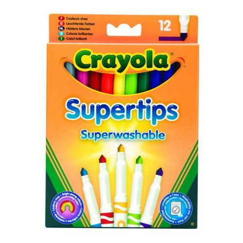 Crayola Flamastry Supertips   (7509) | 7509