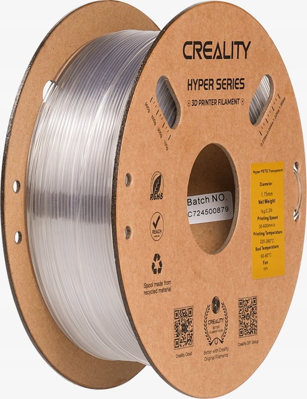 Creality Creality Filament Hyper PETG, 1kg
