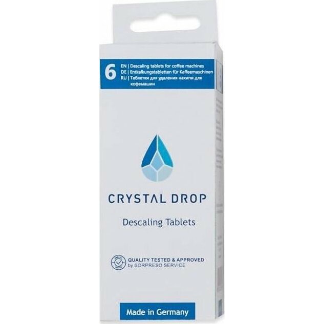 Crystal Drop Descaling tablets 6 pcs