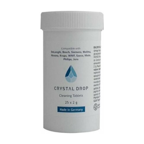 Crystal Drop tabletki czyszczące (25 vnt