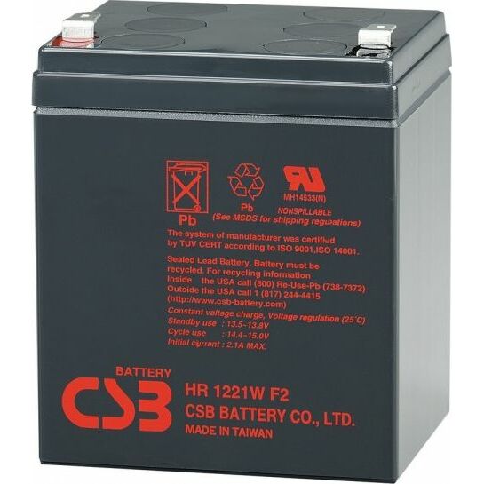 CSB  12V 5.1Ah (HR 1221WF2)