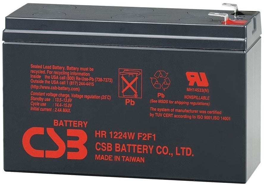 CSB Battery HRL 1225 HRL1225WF2 12V