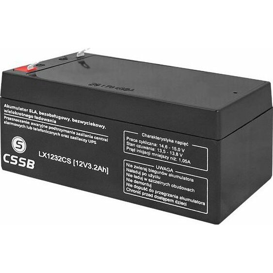CSSB żelowy 12V 3.2Ah |