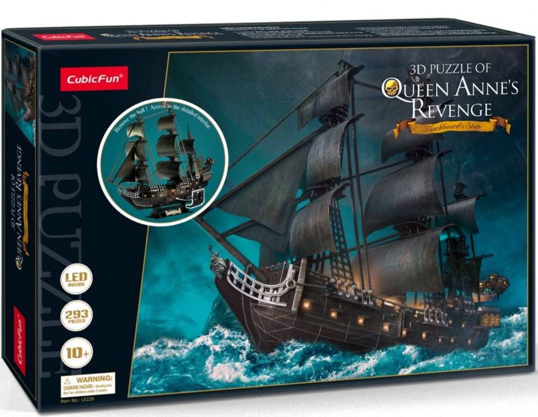 PUZZLE 3D LED QUEEN ANNES -