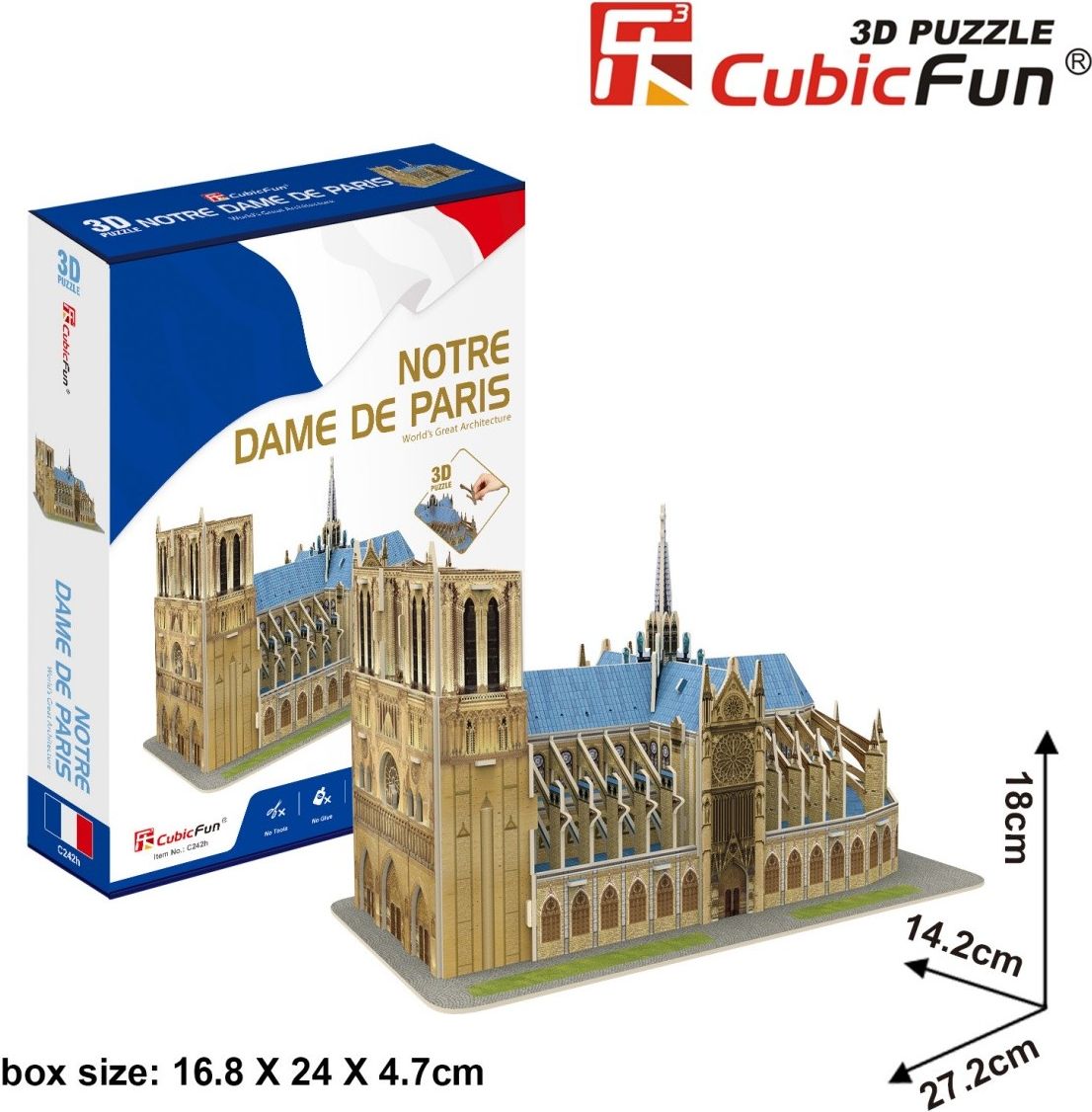 Cubicfun Puzzle 3D -  Notre Dame
