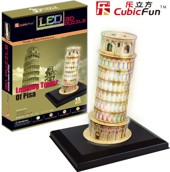 Cubicfun PUZZLE 3D KRZYWA WIEŻA PISA