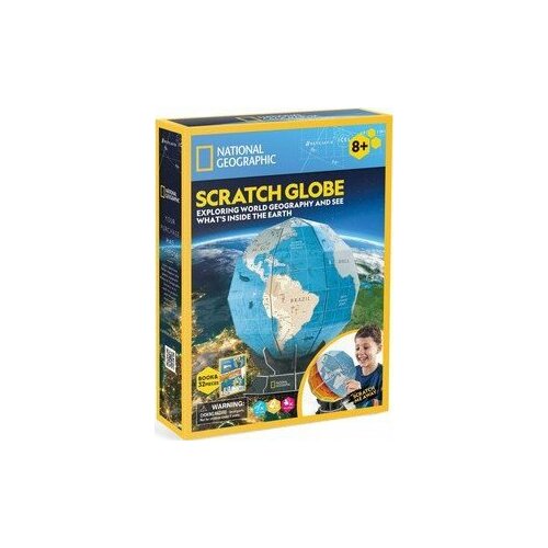 Cubicfun PUZZLE 3D NATIONAL GEOGRAPHIC GLOBUS