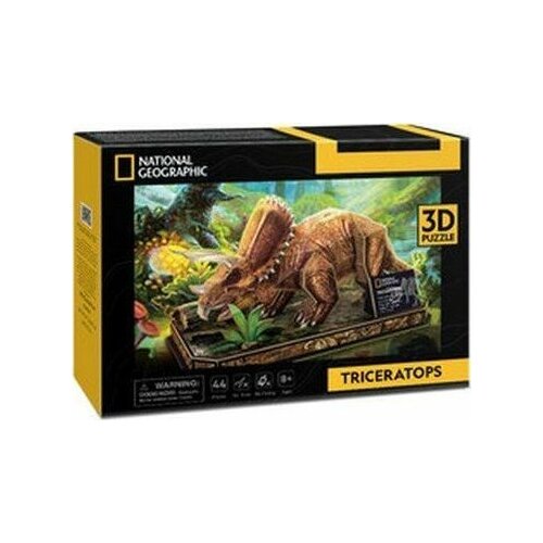 Cubicfun PUZZLE 3D NATIONAL GEOGRAPHIC TRICERATOPS