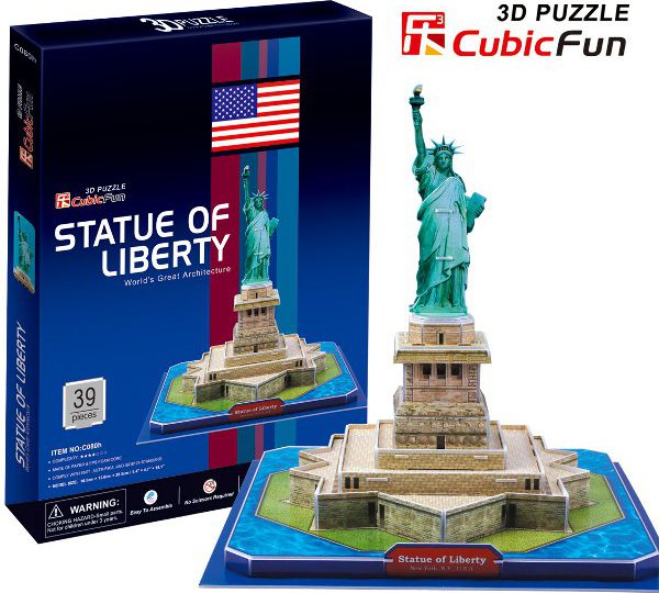 Cubicfun PUZZLE 3D STATUA WOLNOŚCI -