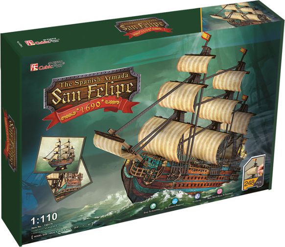 Cubicfun PUZZLE 3D The Spanish Armada