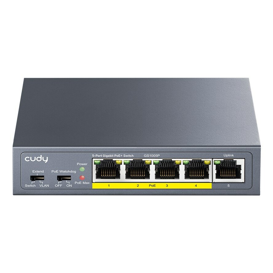 Cudy GS1005P network switch Unmanaged Gigabit