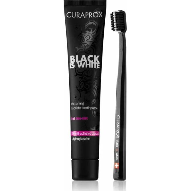 Curaprox Pasta do  Black is White