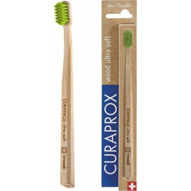 Curaprox szczoteczka Compact ultra  CS WOOD