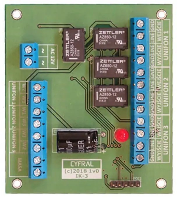 CYFRAL IK-3 Cyfral Interkom do central