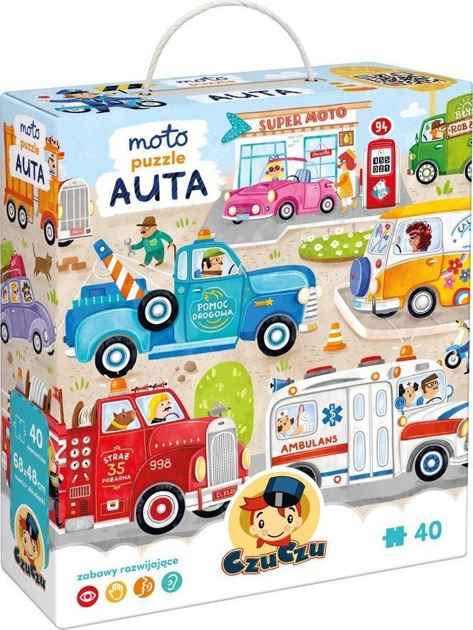 Czuczu Puzzle 40 Moto puzzle |