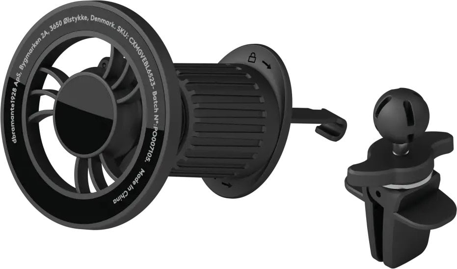 D Bramante D nte re-charge-Car Holder-Vent-magnetic-BLK