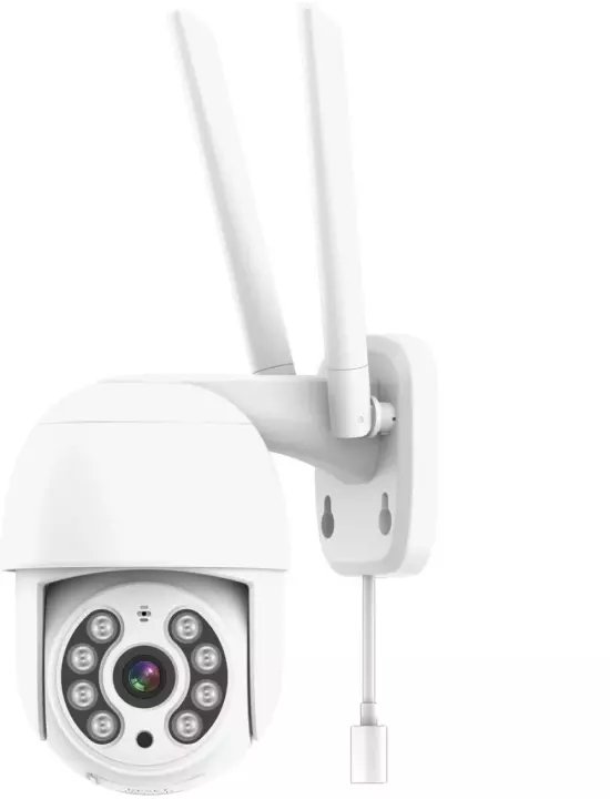 WRL CAMERA 4MP PT IR DOME/H4I-0280B
