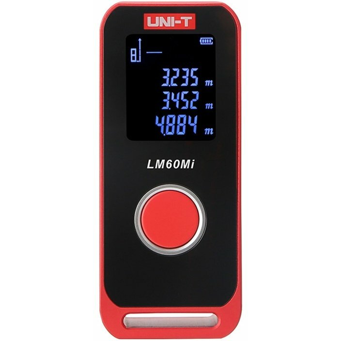Sndway Ładowalny dalmierz , 60m; LCD; Li-ion