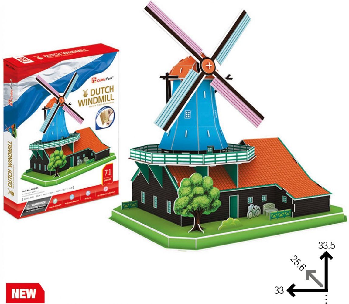 Dante Puzzle 3D Holenderski - (306-20219)