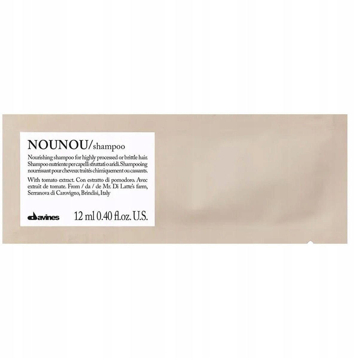 Davines Set, , Nounou, Hair Shampoo, Nourishing