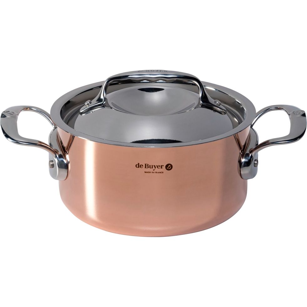 De Buyer Prima Matera Saucepot copper/steel