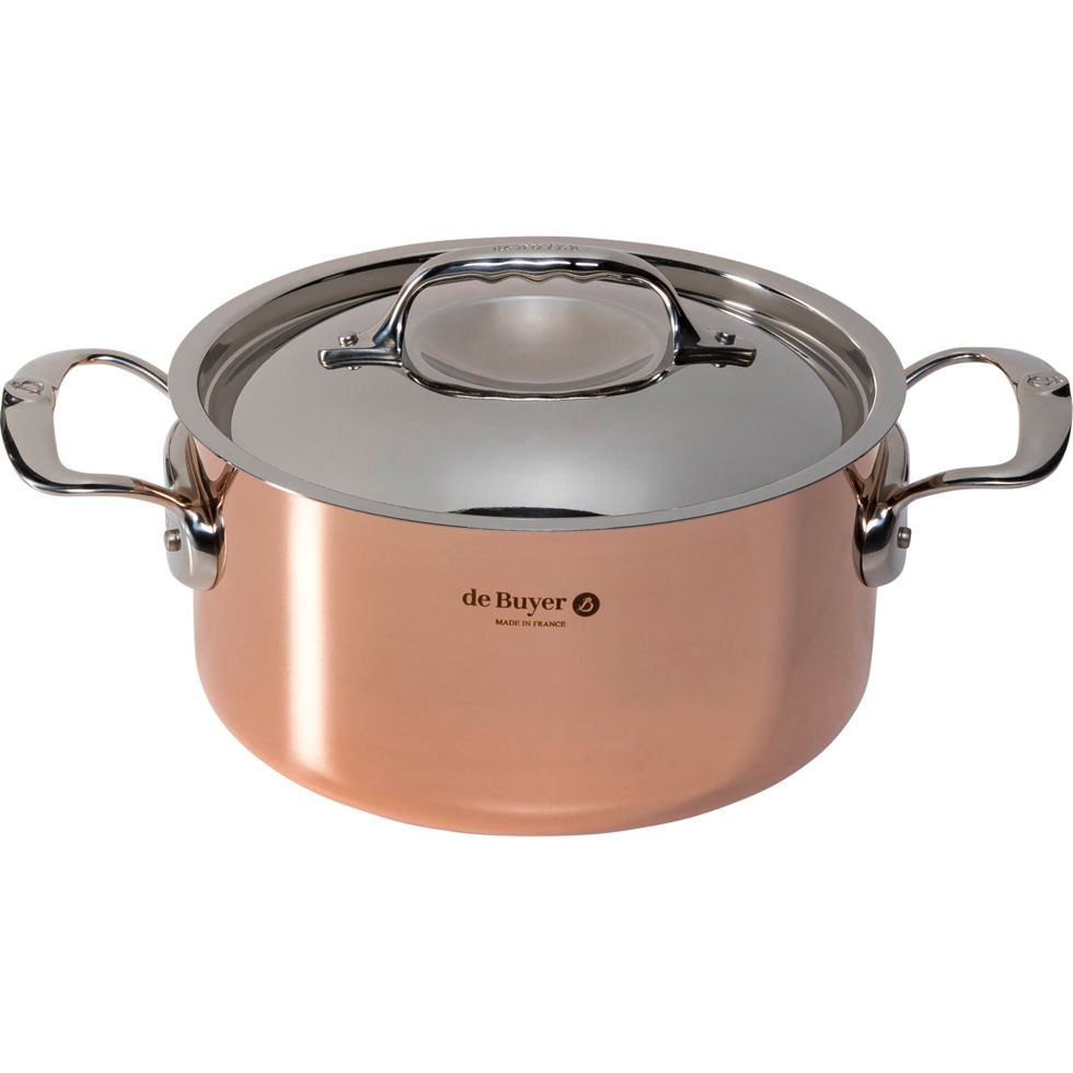 De Buyer Prima Matera Saucepot copper/steel