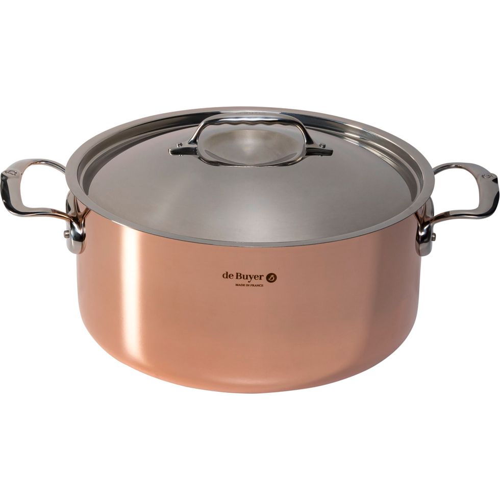 De Buyer Prima Matera Saucepot copper/steel