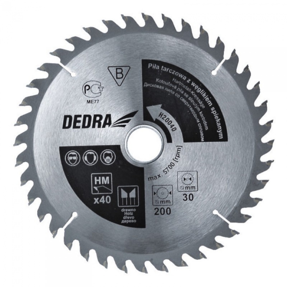 Dedra 210x30mm 60z. - H21060 |