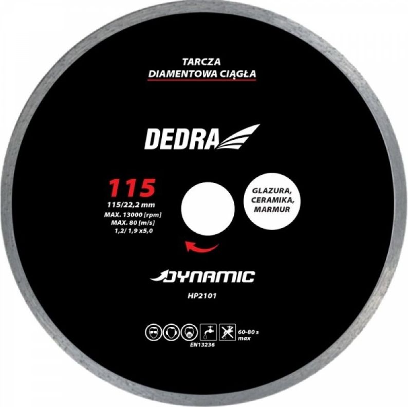 Dedra   ciągła dynamic 250mm 25.4mm