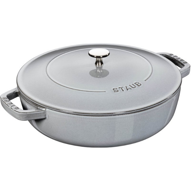 Deep frying pan with lid STAUB