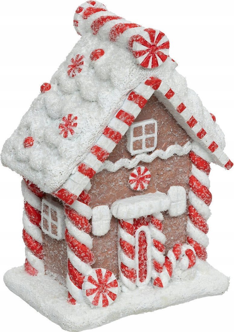 Świąteczna Atmosphera GINGERBREAD HOUSE RESIN H15
