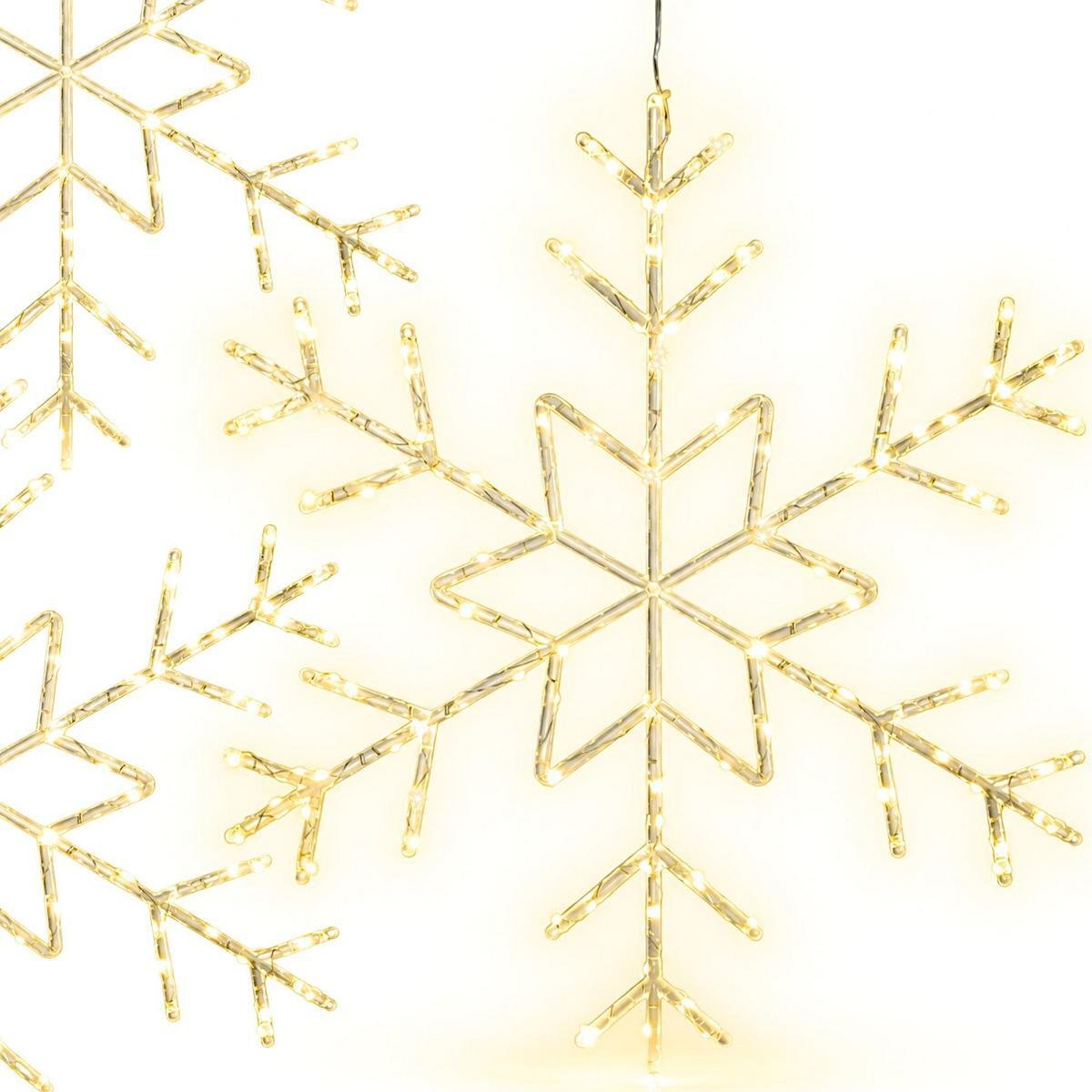 Świąteczna Christmas decoration Płatek   wiszący 120LED