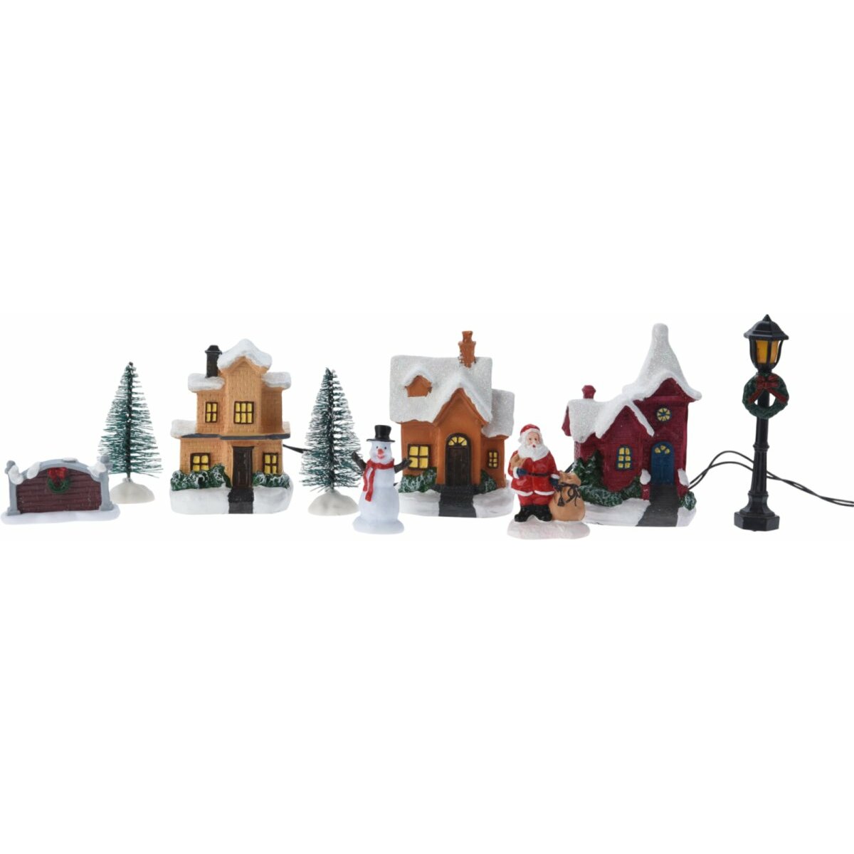 Świąteczna CHRISTMAS_TO Set LED Christmas Town