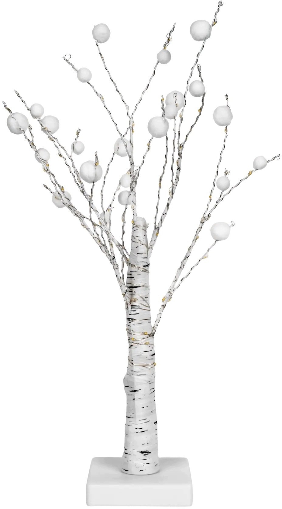 Świąteczna Rebel  ozdobne LED 45 cm