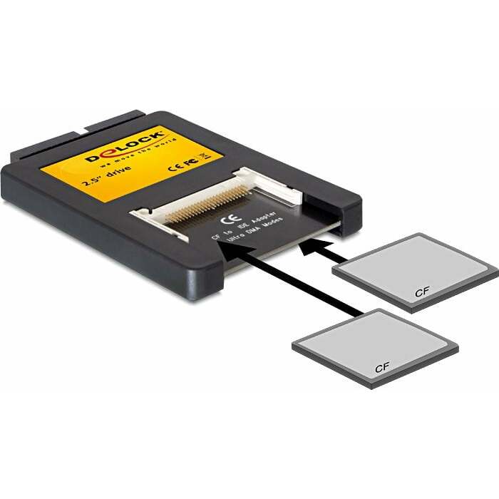 Delock pamięci CF, IDE 44Pin (91662)
