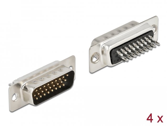 Delock D-Sub HD 26 Pin wtyk