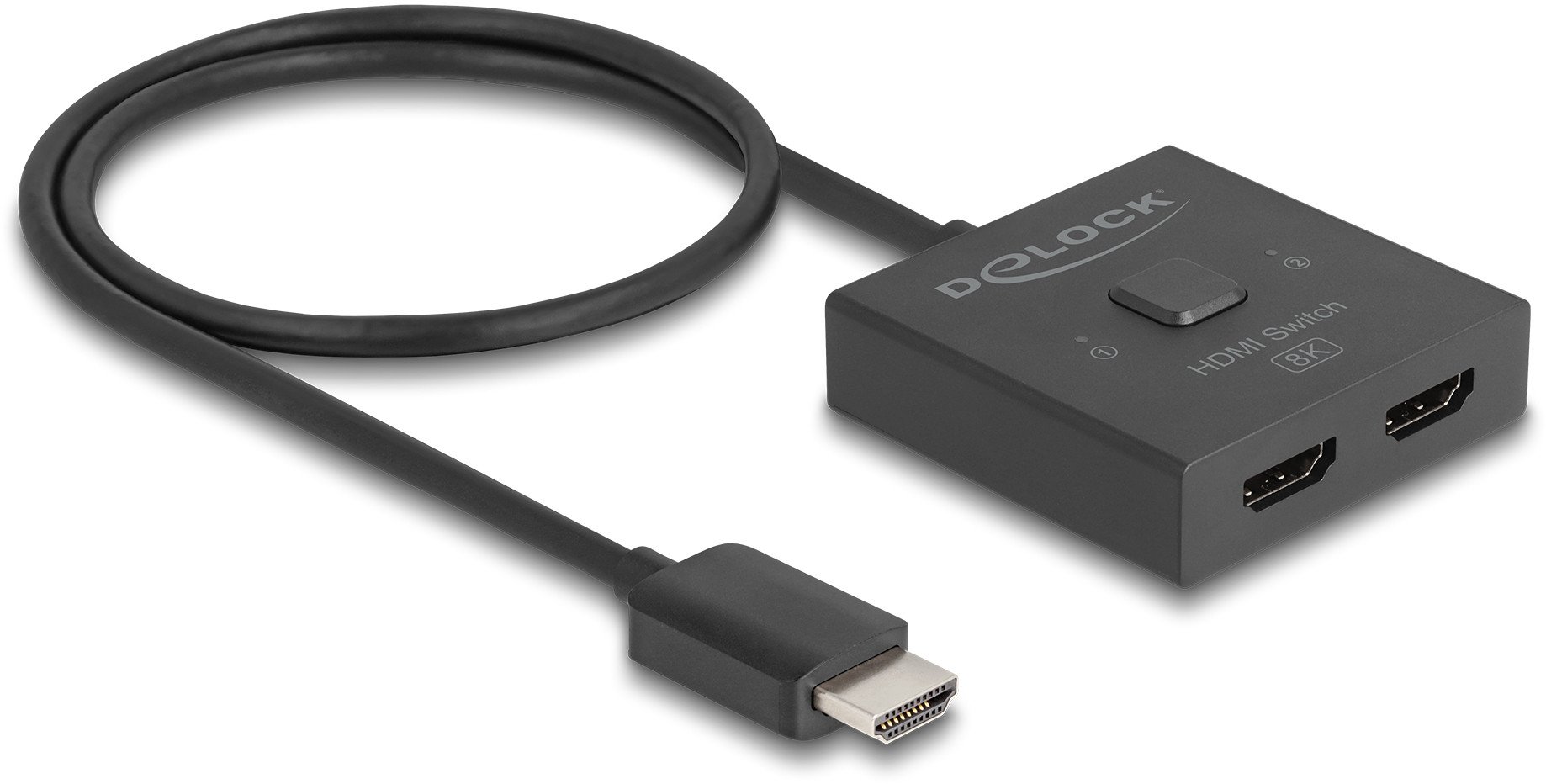 Delock Delock HDMI Switch 2 auf