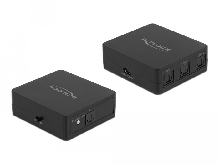 Delock DELOCK S/PDIF TOSLINK Splitter 1