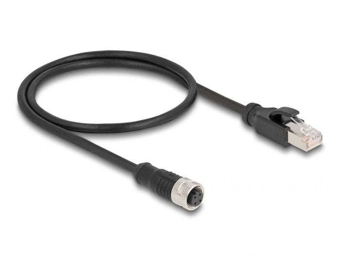Delock Kabel adapter M12 żeński D