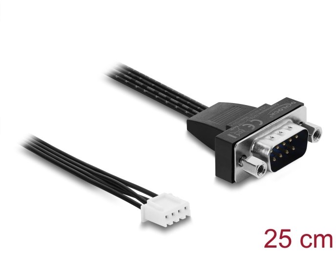 Delock Kabel szeregowy RS-232 D-Sub 9