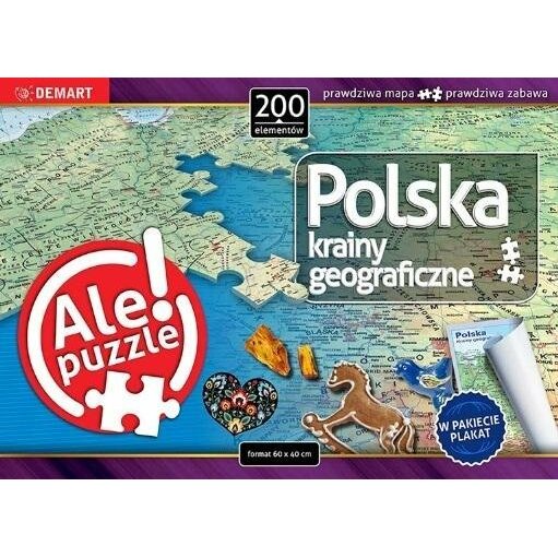 Demart Puzzle -  Krainy geograficzne |