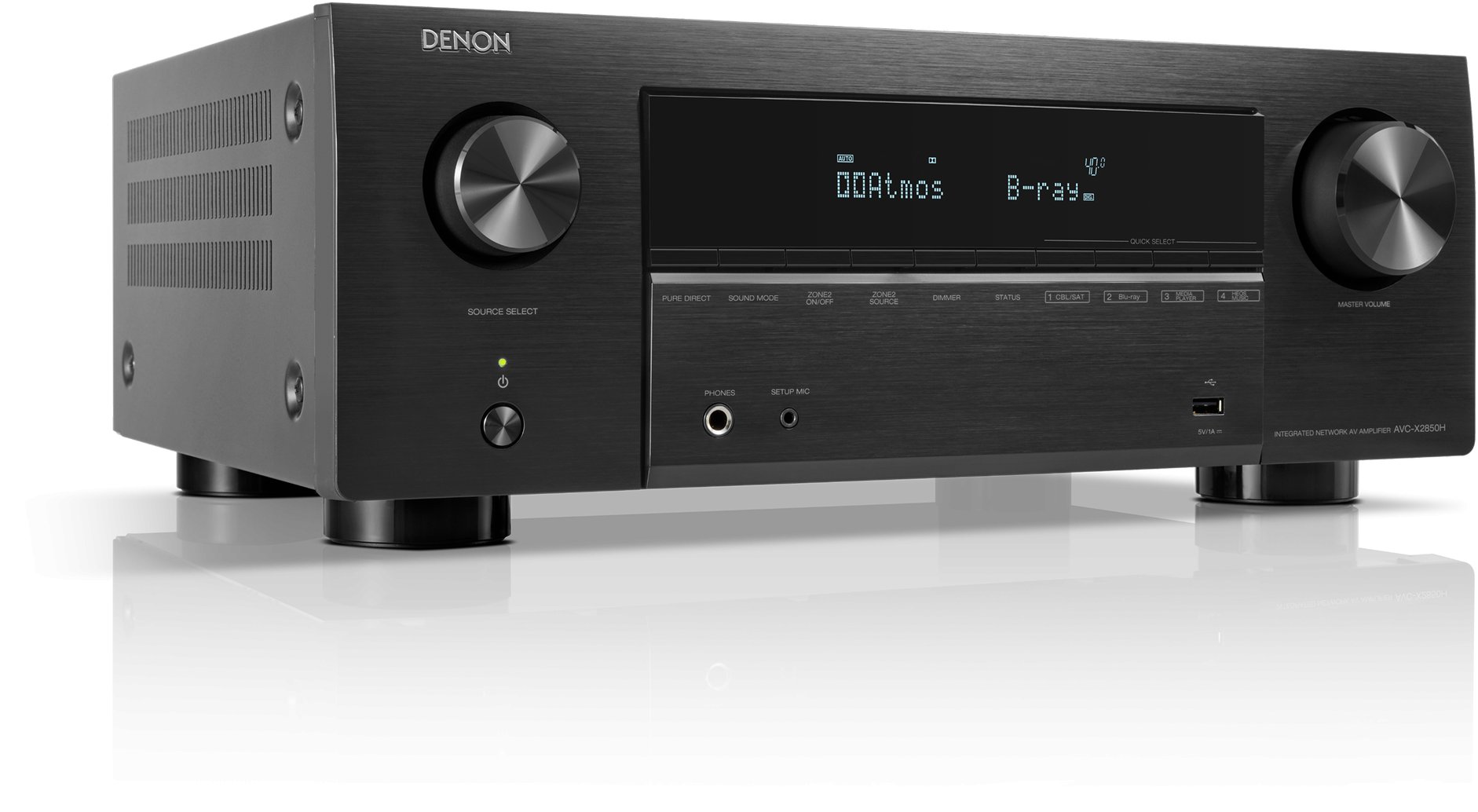 Denon AV receiver 7.2 channels