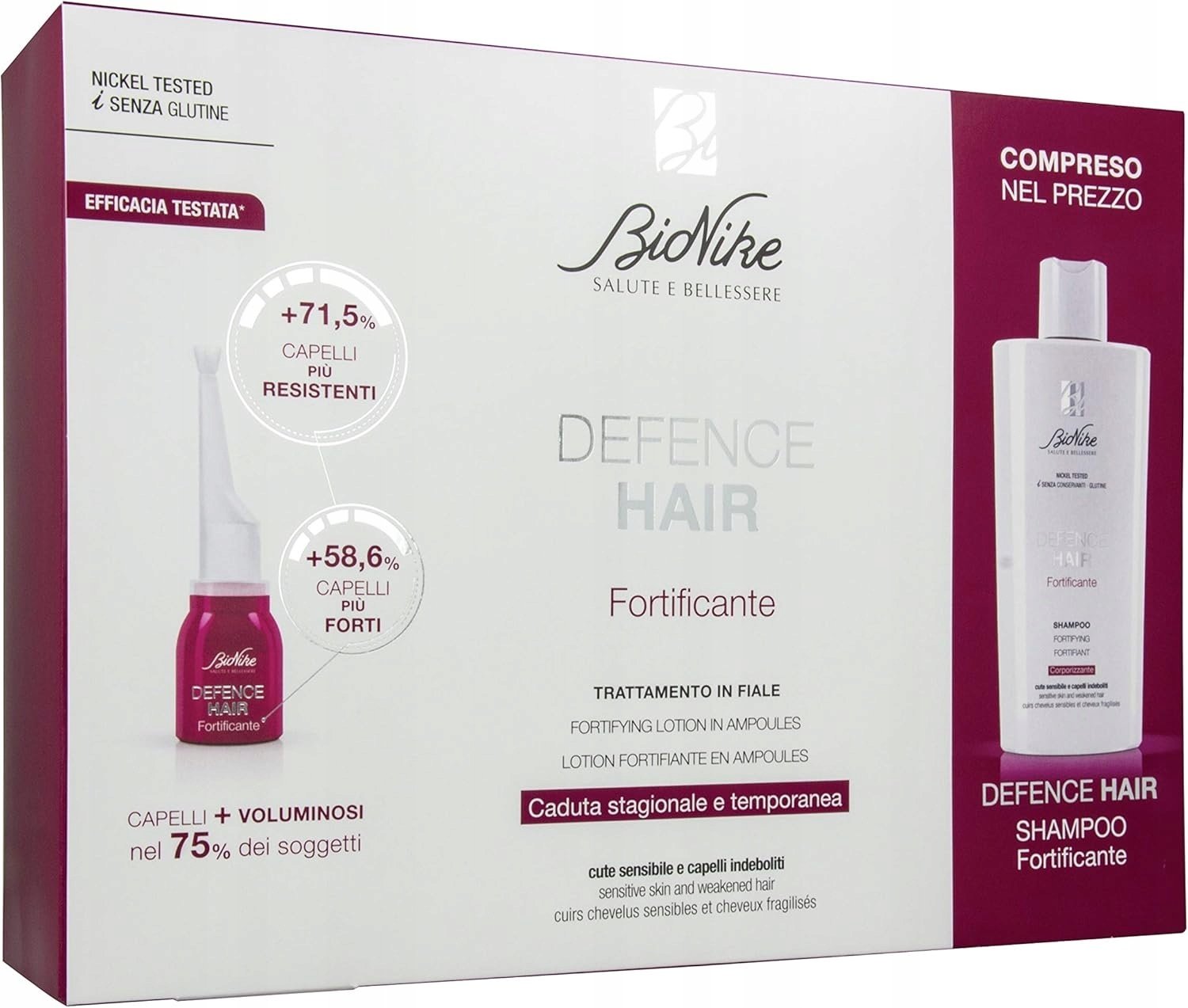 Depot Set BioNike: Defence Hair, Hair