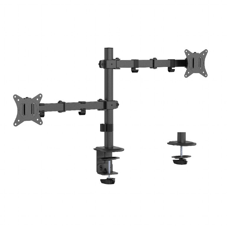 Gembird MA-D2-03 Adjustable desk mounted double