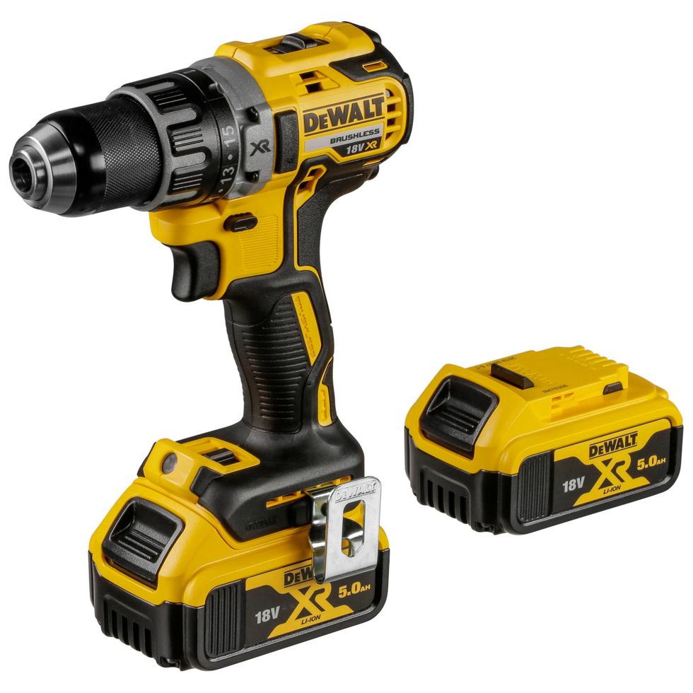 DeWALT DCD791P2 drill Black,Yellow 1