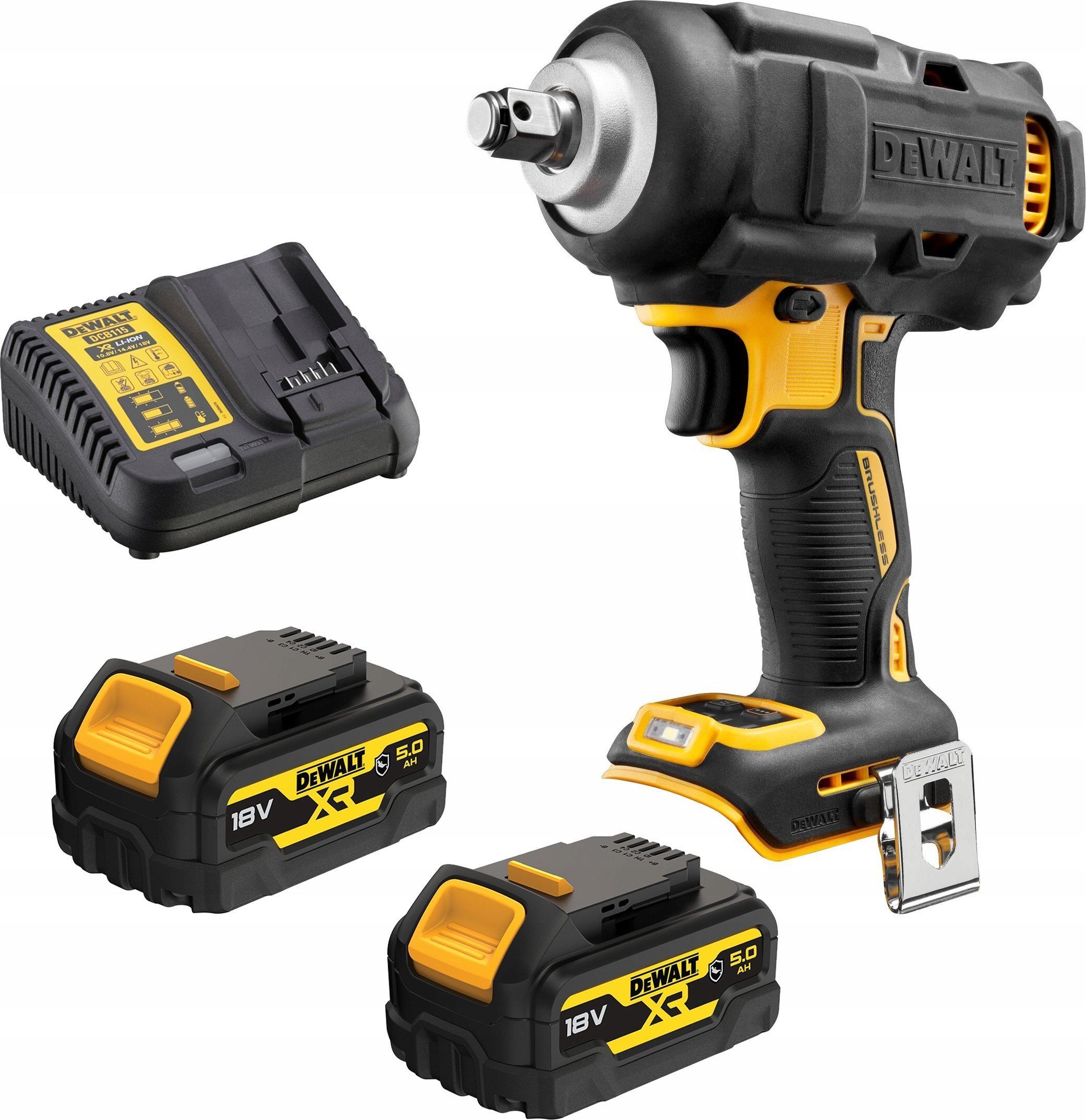 Dewalt DEWALT 1/2" 18V 812Nm 2x5