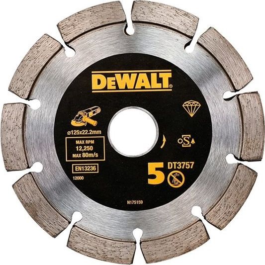 Dewalt do nacinania zaprawy ej, 125mm