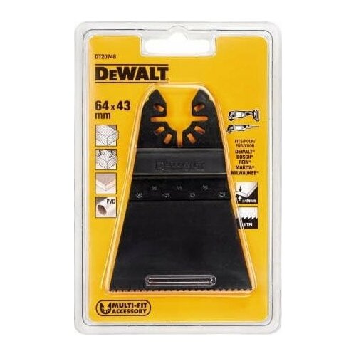 Dewalt multitool -  64mm (2-1/2"&quot