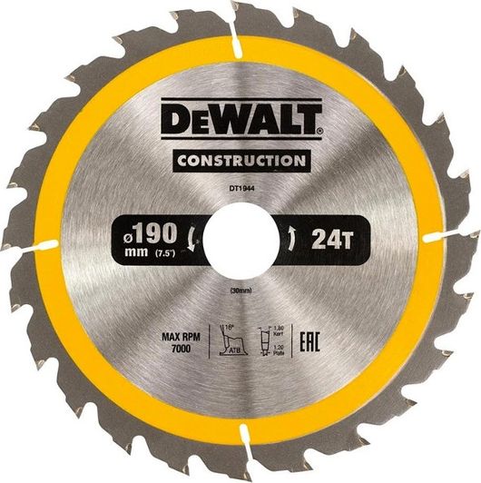 Dewalt 190x30mm, 24 (DT1944-QZ) | DT1944-QZ